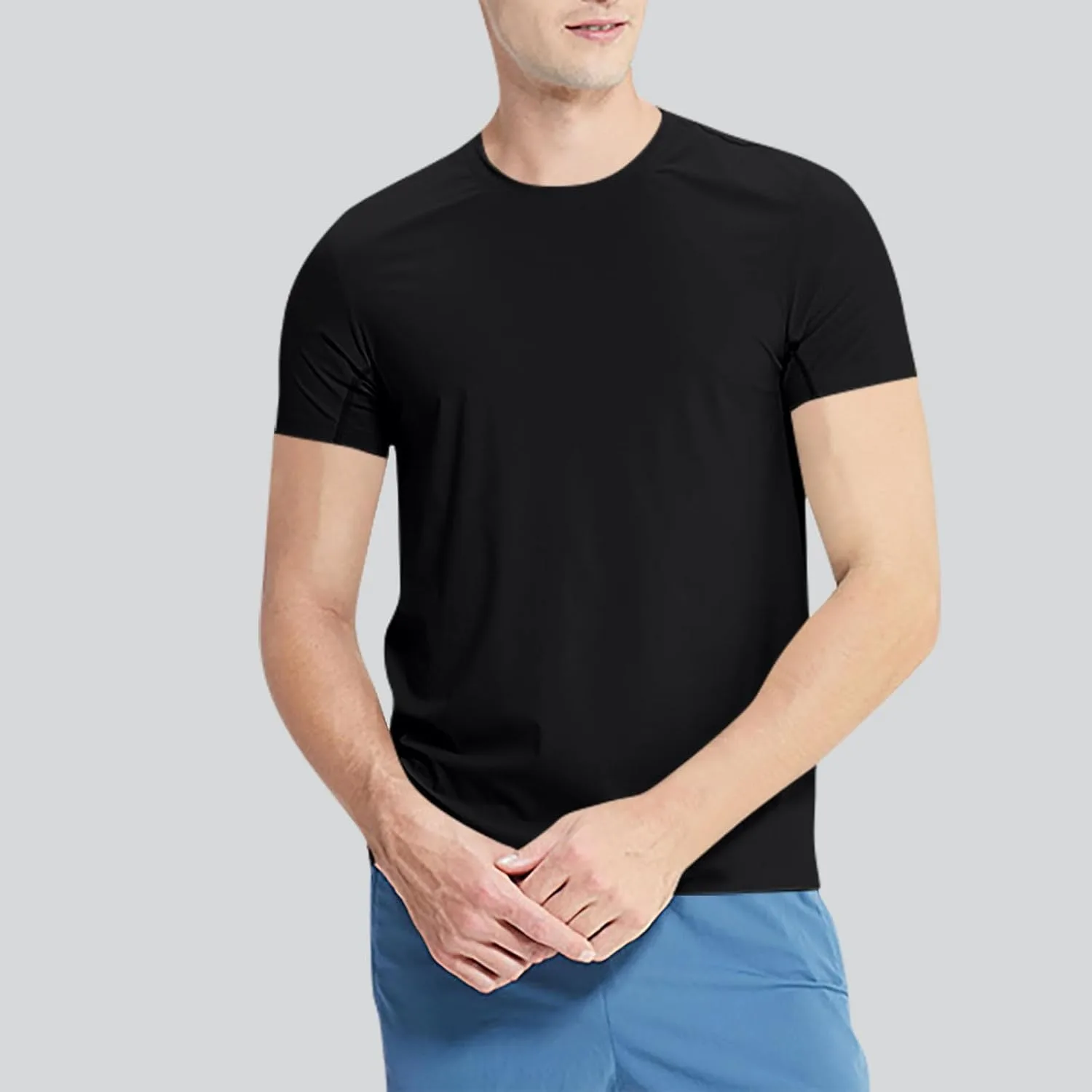 Мужская футболка для тренировок Quick Dry Slim Fit — фото 2