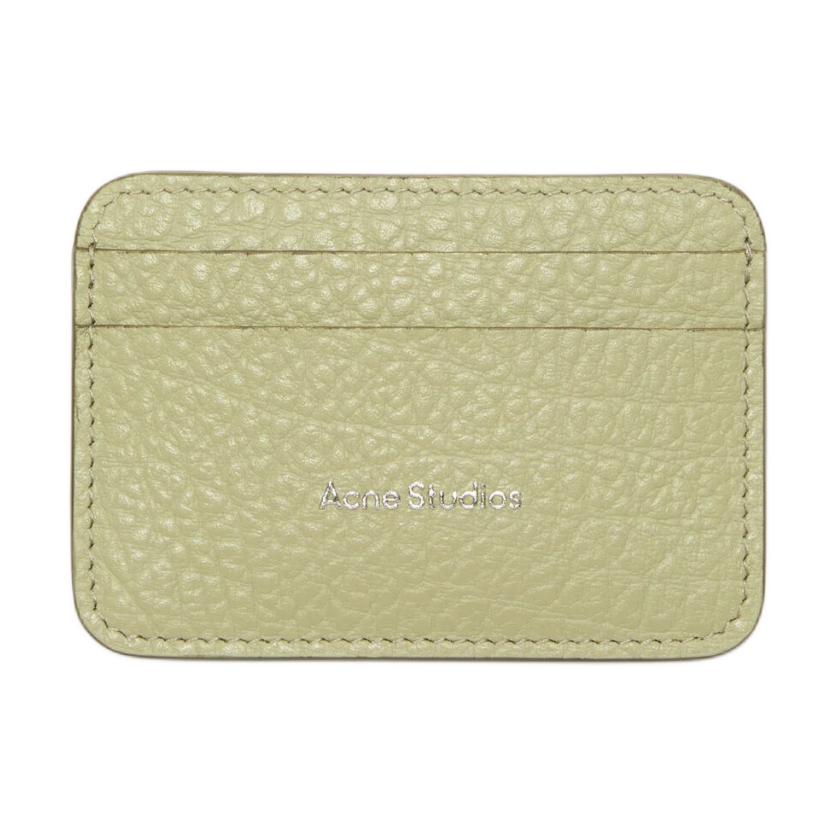 

Acne Studios Женский держатель для карт из коровьей кожи, светло-зеленый
