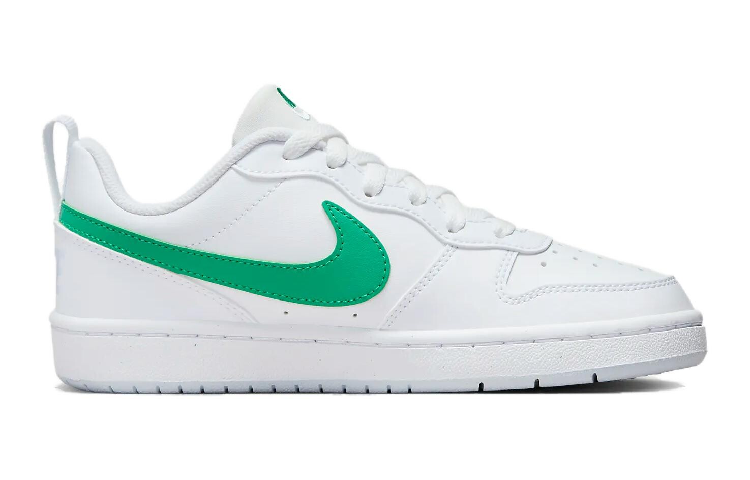 Детские кроссовки для скейтбординга Nike Court Borough Low GS, White/Green — фото 4
