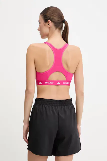 Спортивный бюстгальтер Adidas Performance, розовый — фото 3