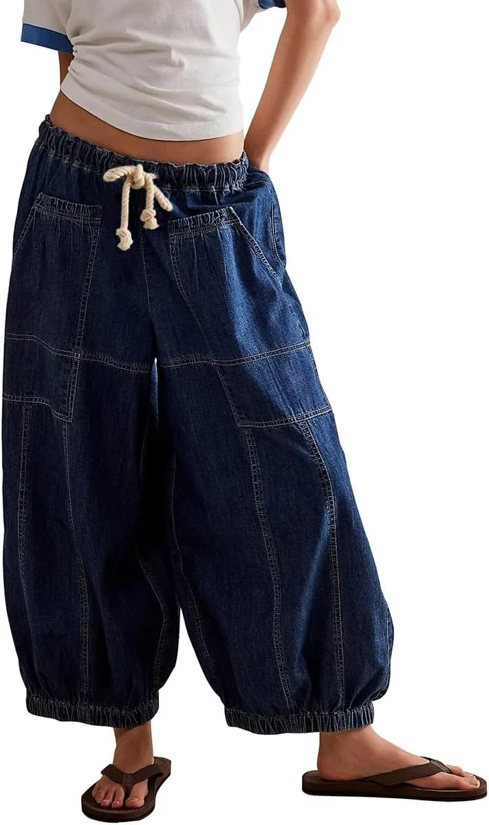 

Женские джинсы kedera mid rise barrel, свободные, широкие, с эластичным поясом