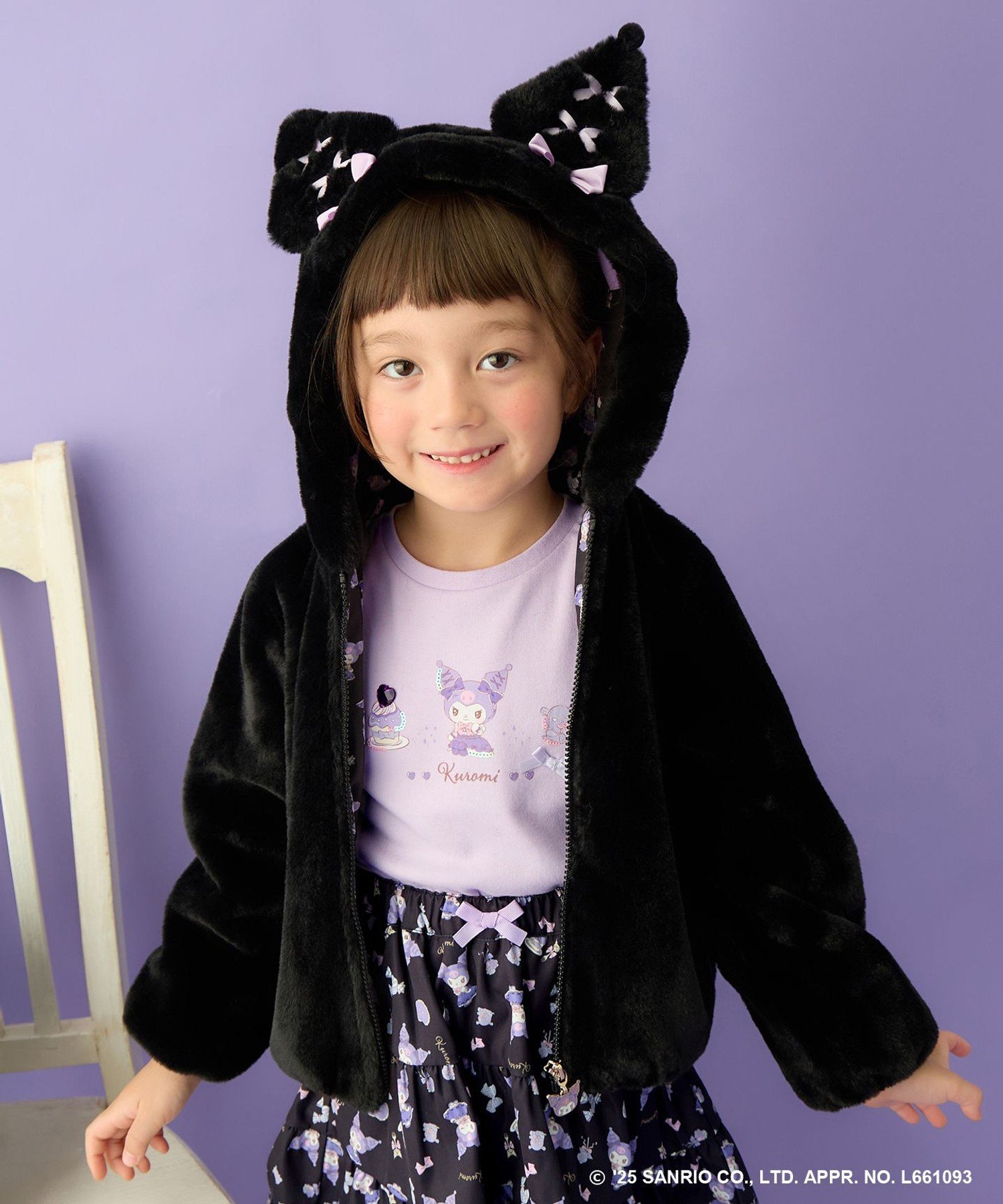 Косплей-блузон Any Kids, Black x Kuromi [005] — фото 2