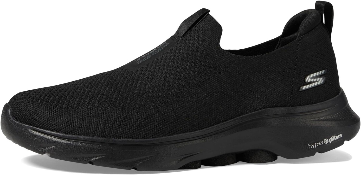 Кроссовки SKECHERS Performance Go Walk 7, цвет Black/Black — фото 4