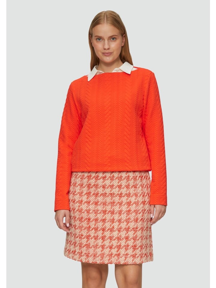 

Толстовка s.Oliver Sweatshirt langarm, оранжевый