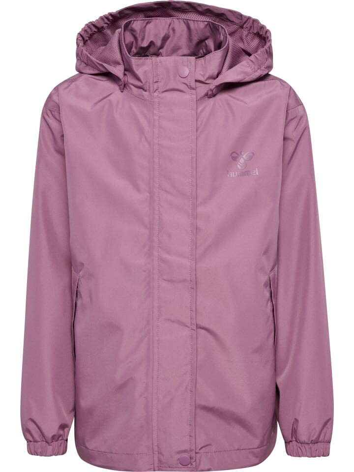 Спортивная куртка Hummel Verstellbare Taille Track Suit Hmlnessie Kinder, цвет DUSKY ORCHID — фото 4