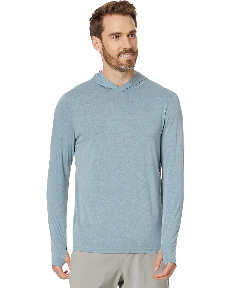 

Худи Free Fly Bamboo Shade Hoodie, цвет Heather Slate Blue