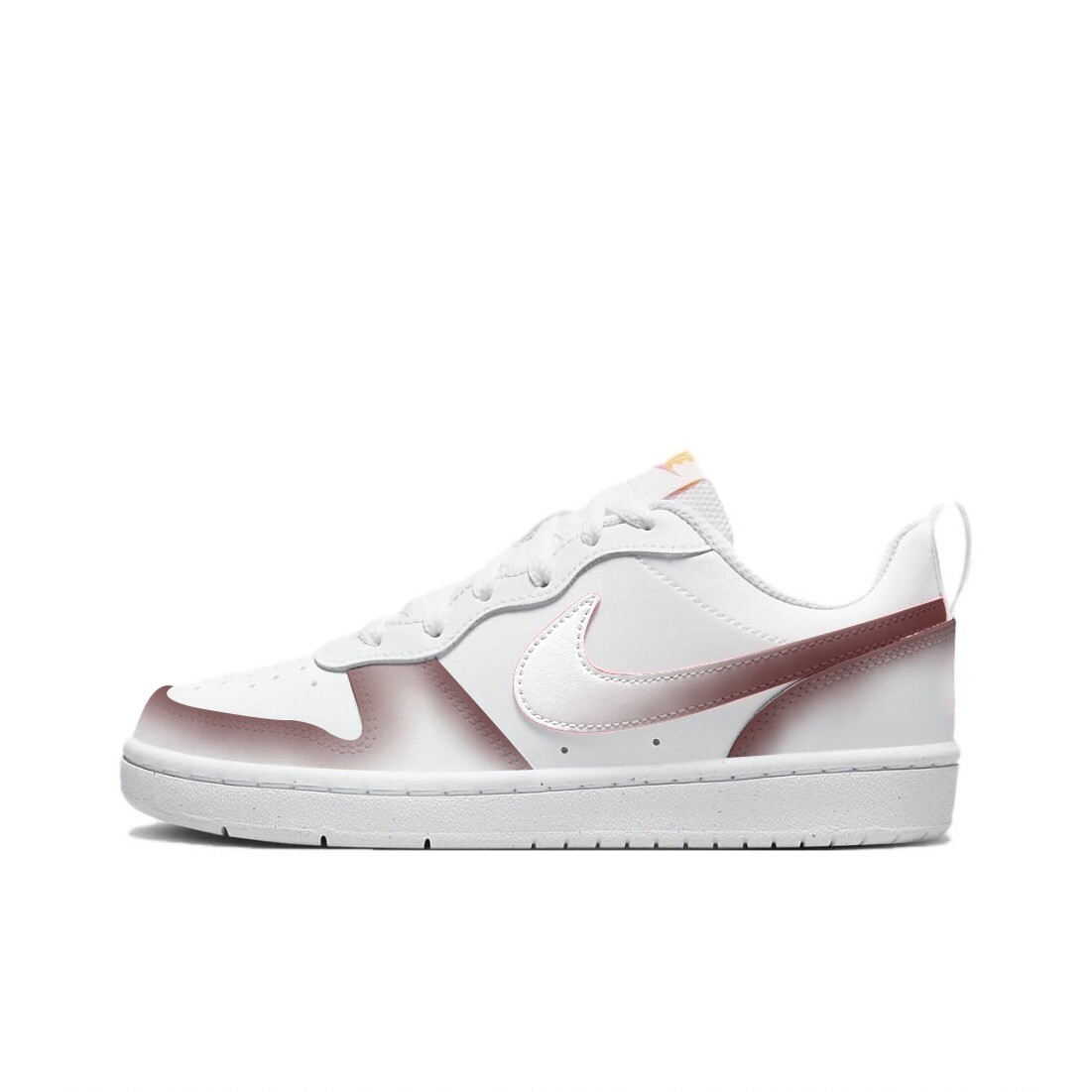 

Кроссовки Nike Skateboarding Shoes Women's Low-top White/brick Red, красный
