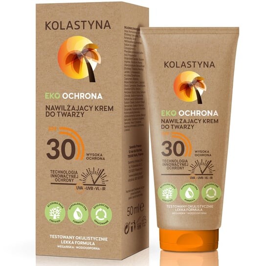 

Крем для лица увлажняющий SPF30 50 мл KOLASTYNA ECO PROTECTION