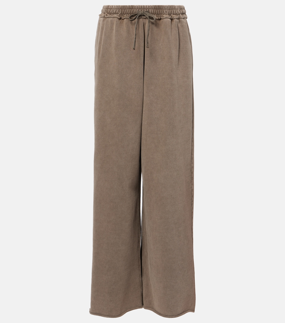 

Хлопковые спортивные штаны Acne Studios, Taupe Brown