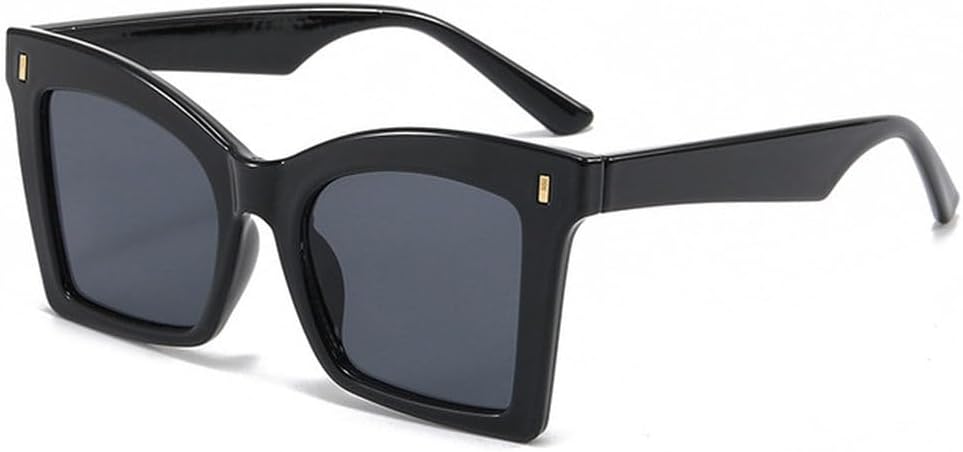 

Популярные женские солнцезащитные очки, мужские винтажные очки с заклепками, панк-стиль, женские солнцезащитные очки с защитой от УФ-излучения UV400, модные мужские солнцезащитные очки TVTBBVV, Black