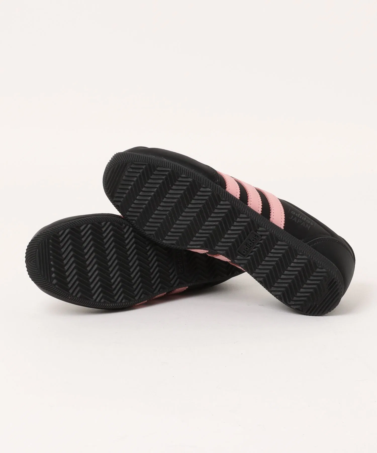 Мужские кроссовки из натуральной кожи Adidas Japan KI4250 чёрные — фото 3