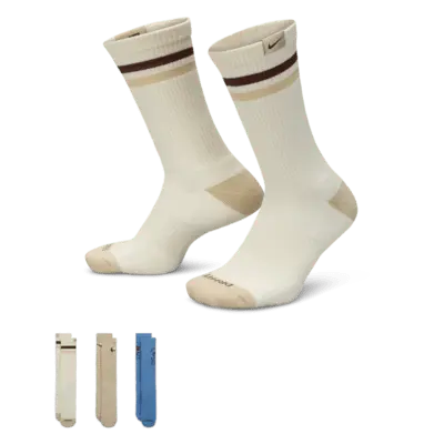

Носки Nike Everyday Cushioned Crew (3 шт), разноцветный
