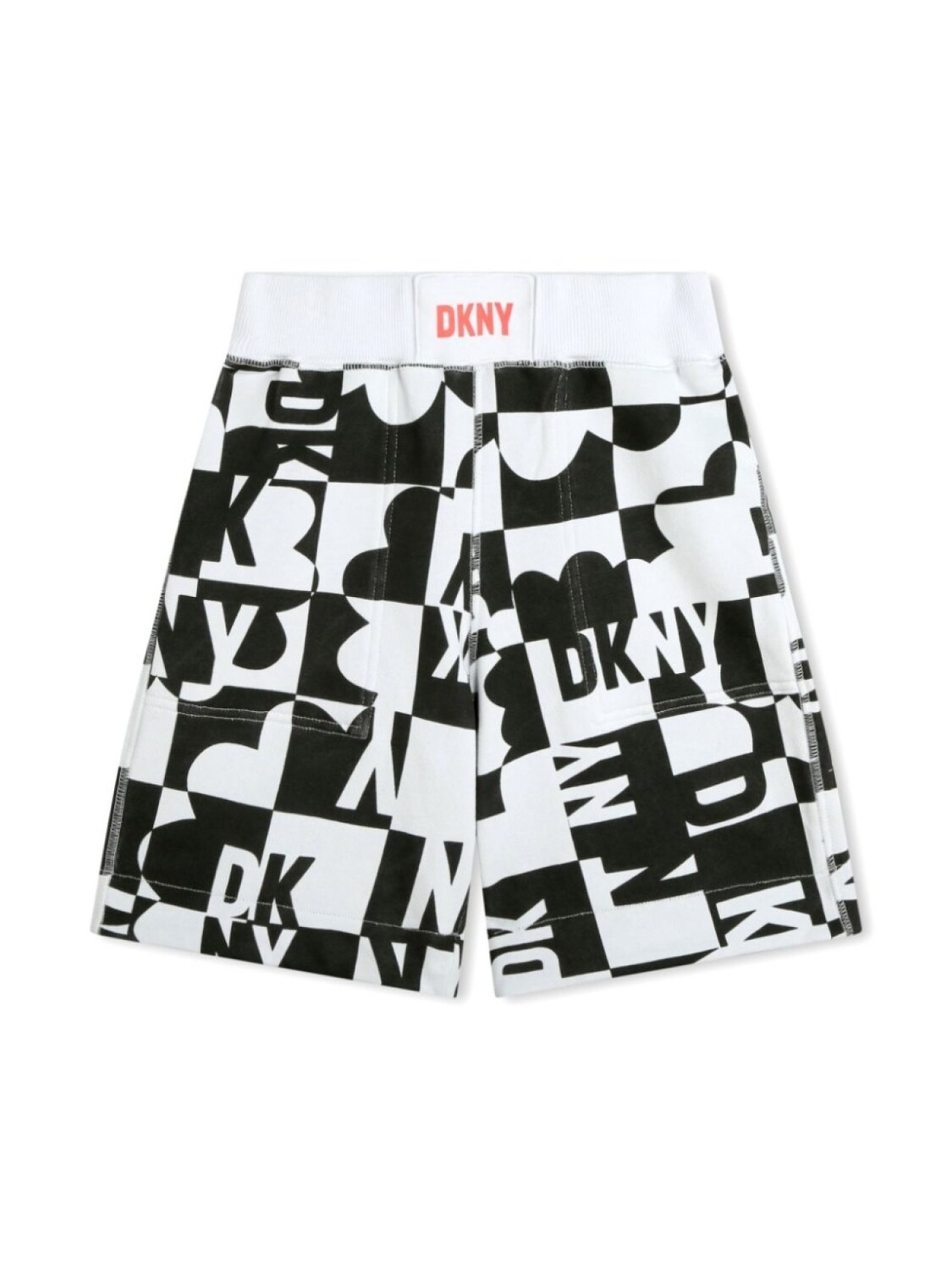 

DKNY двусторонние шорты с логотипом, черный