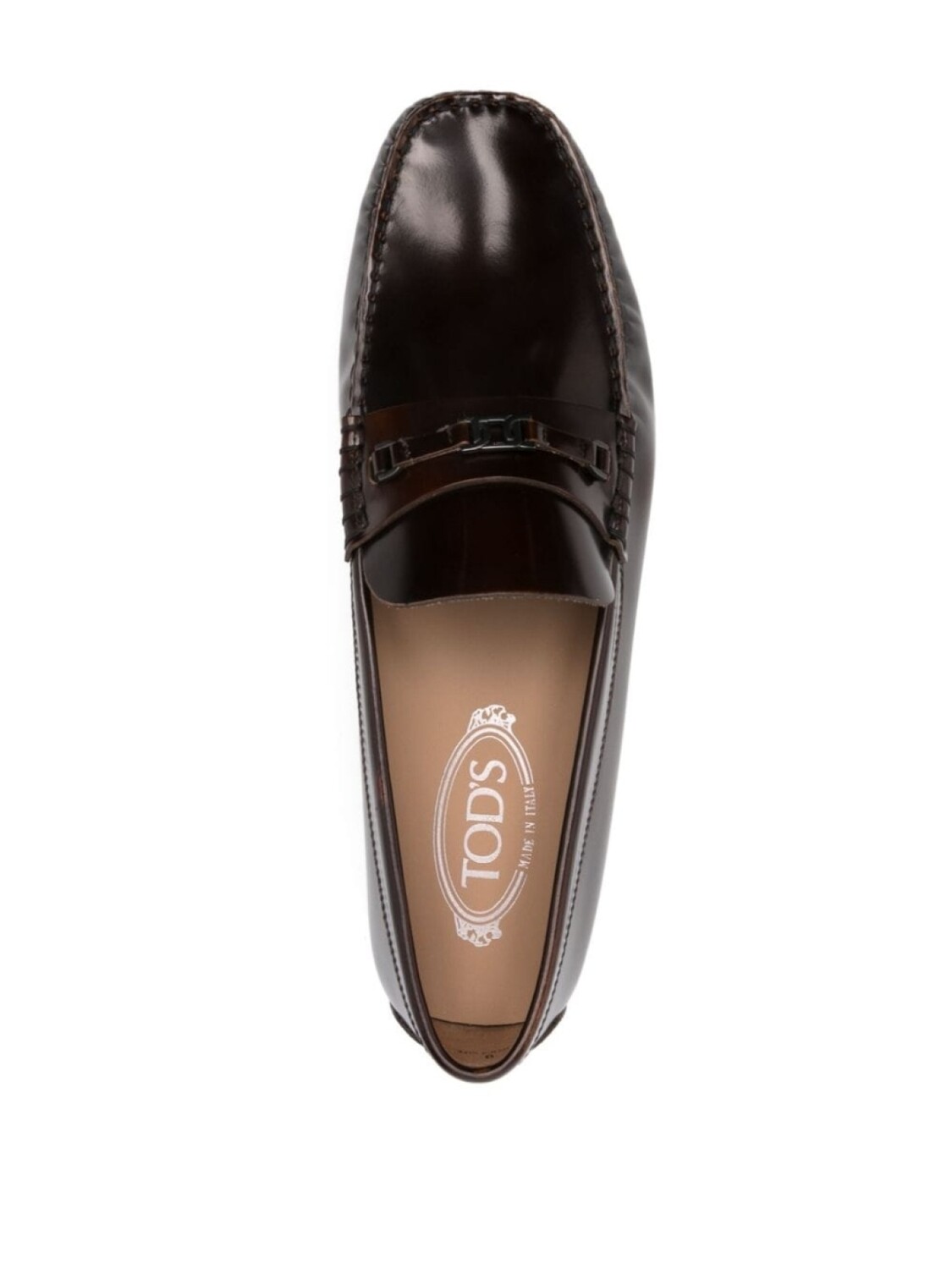 Tod's лоферы Kate, коричневый — фото 4