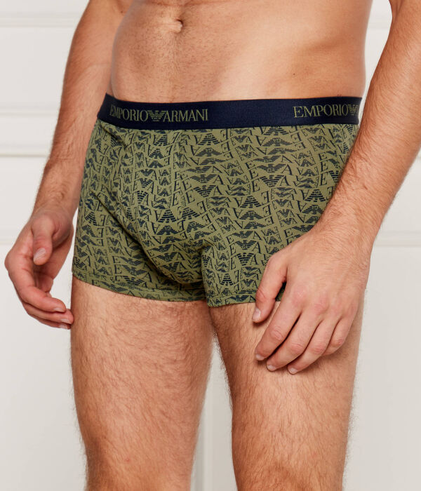 

Комплект боксеров Emporio Armani, зеленый / фиолетовый / черный