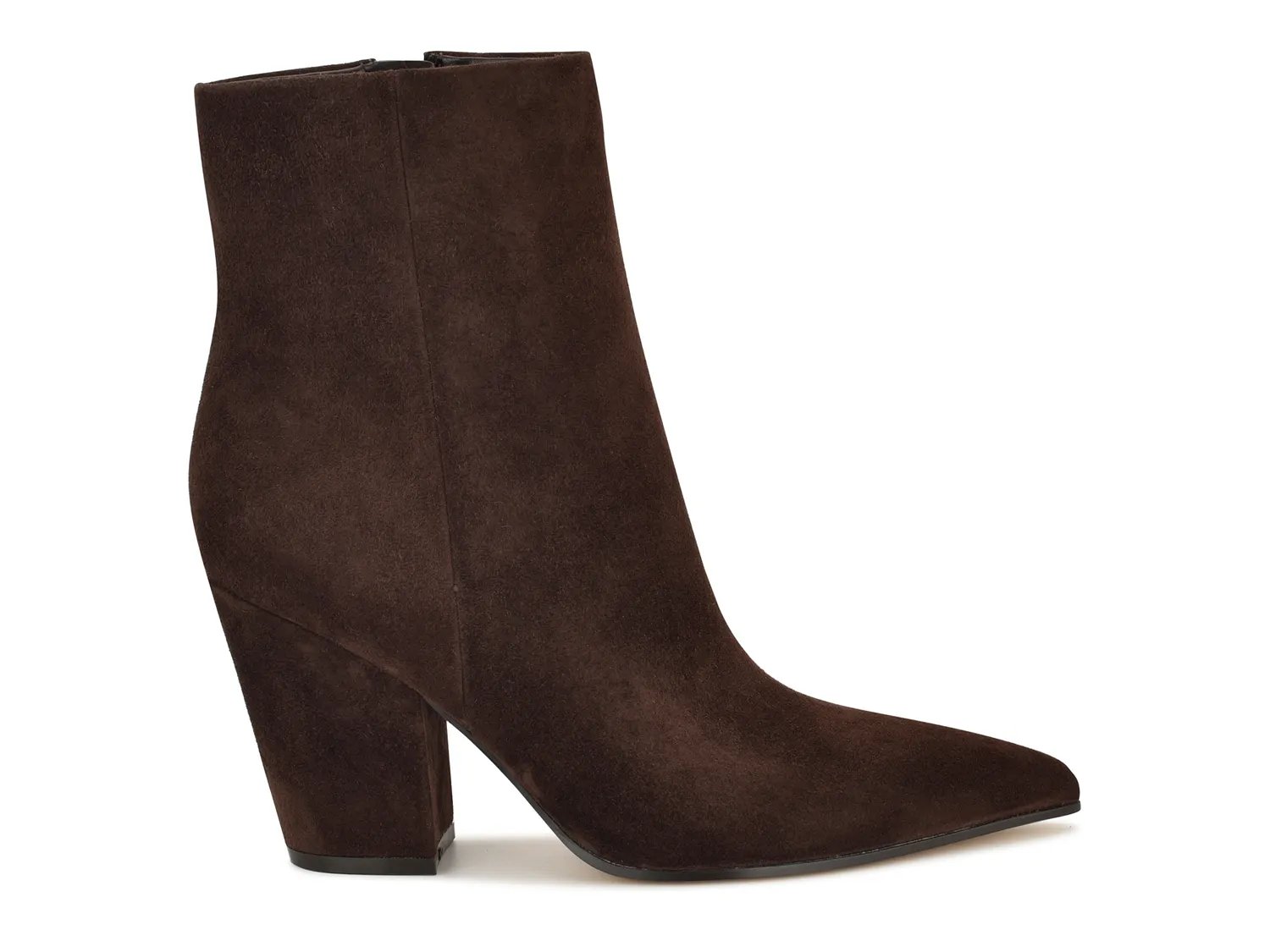 Ботинки Nine West Ariza Bootie, Dark Brown Suede — фото 3