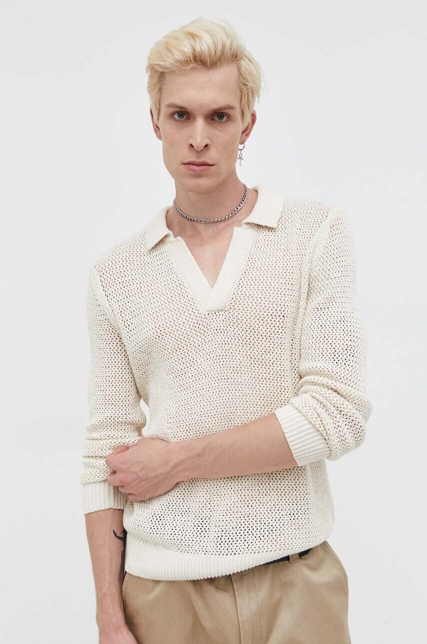

Свитер Abercrombie & Fitch, бежевый