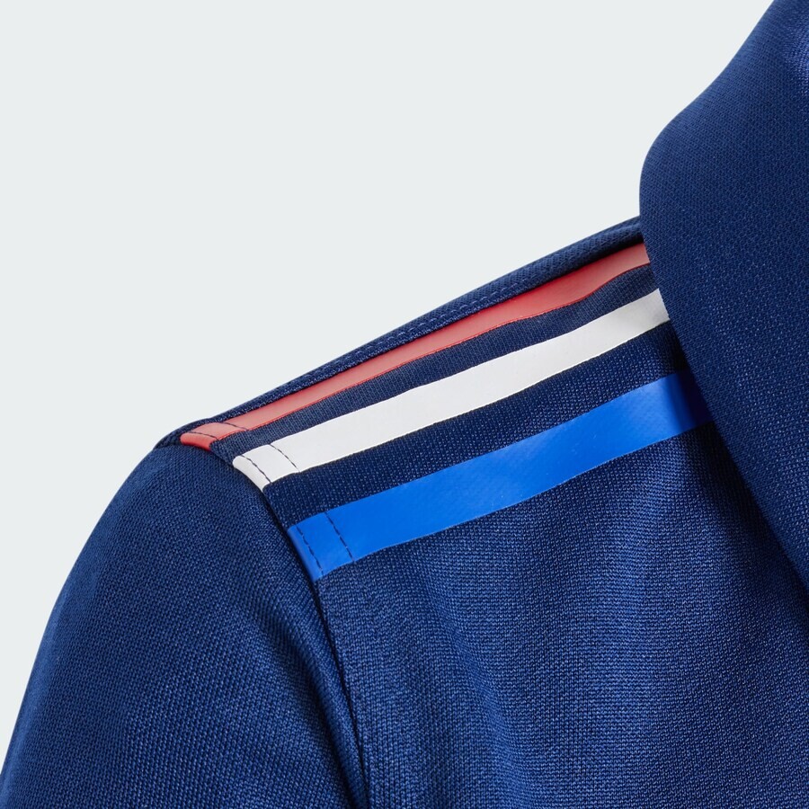 Спортивный топ ADIDAS PERFORMANCE Performance Shirt France Rugby Home, темно-синий — фото 3