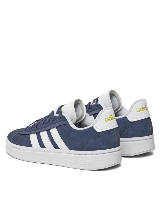 Кеды мужские Adidas Grand Court замшевые, синий — фото 3