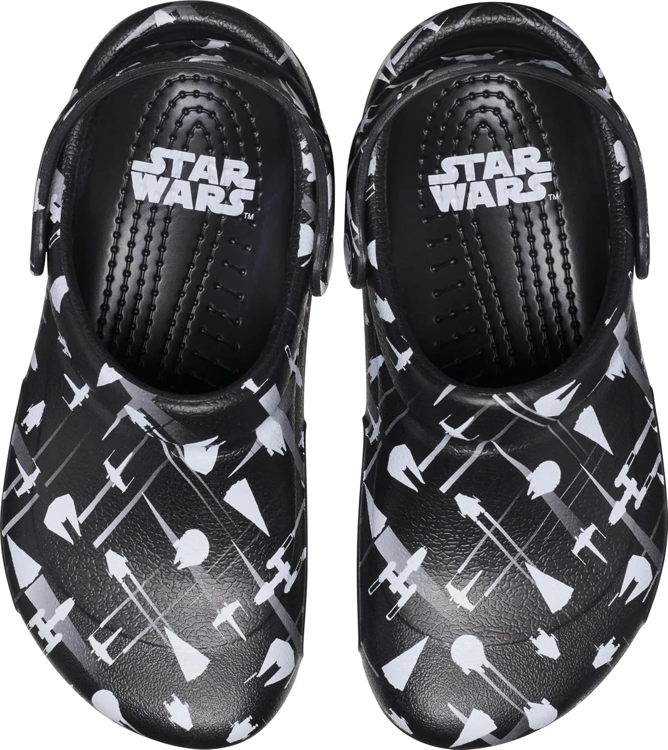 Кроксы Unisex Bistro Graphic Clogs Crocs, Star Wars Black — фото 4