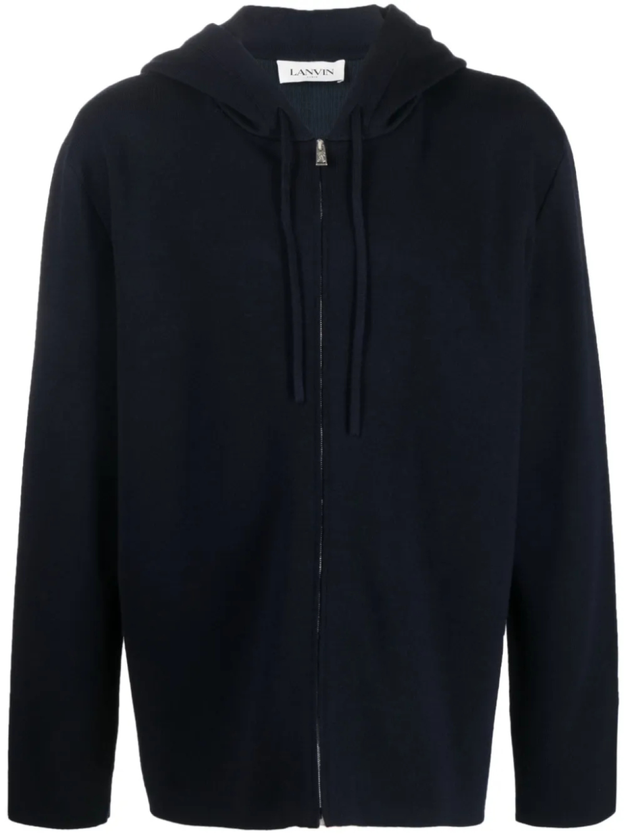 

Lanvin худи с вышитым логотипом, синий