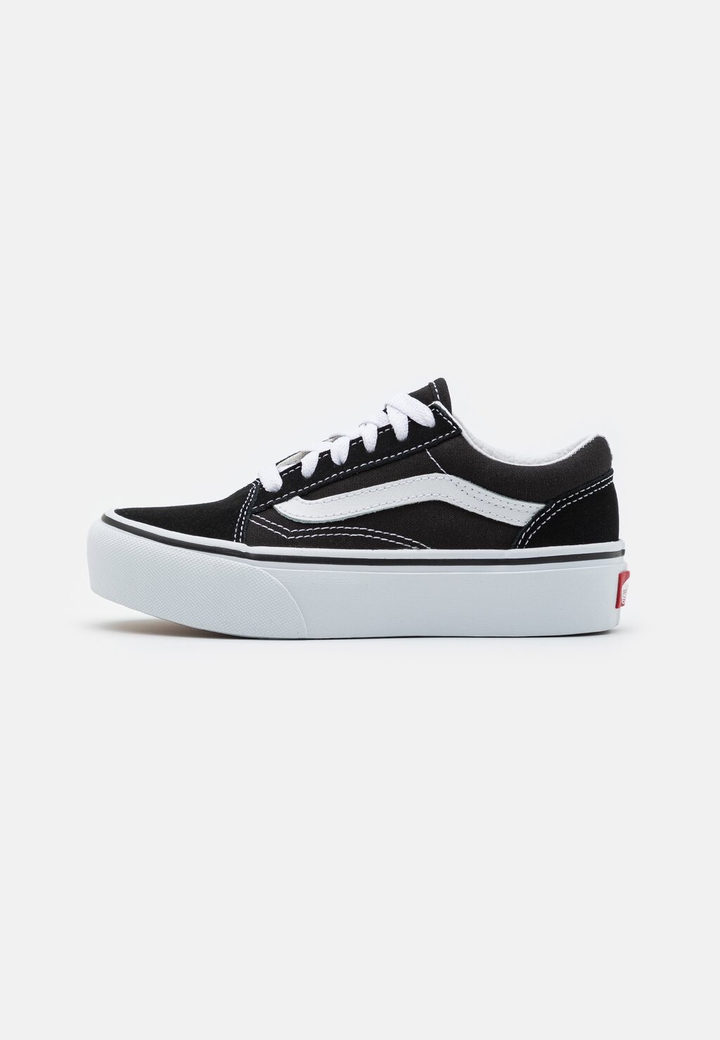 

Низкие кроссовки Old Skool Platform Unisex Vans, цвет black/true white