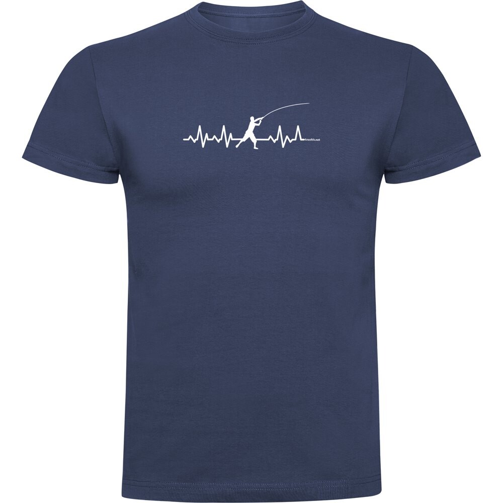 

Футболка Kruskis Fishing Heartbeat, синий