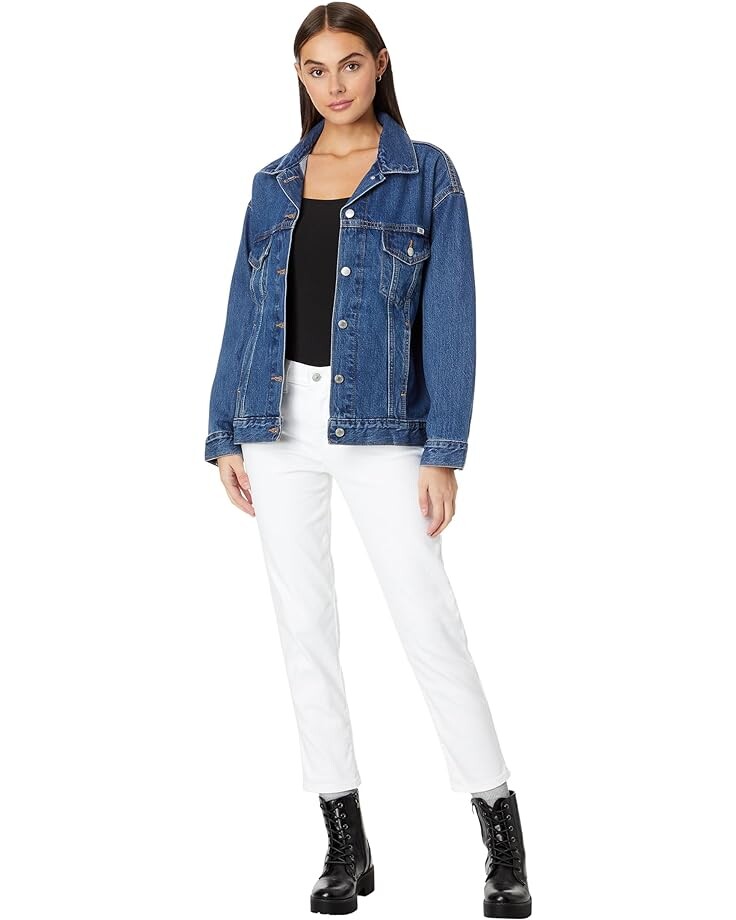 Джинсы Levi's Womens Mid-Rise Boyfriend, цвет Simply White — фото 4