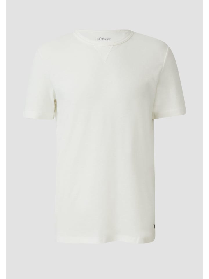 

Футболка в цвете 0120_white s.Oliver, Белый, Футболка в цвете 0120_white s.Oliver