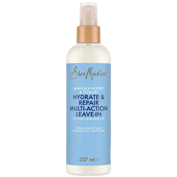 

Многофункциональный несмываемый кондиционер shea moisturizing увлажняет и восстанавливает с медом манука и йогуртом 237 мл Sheamoisture