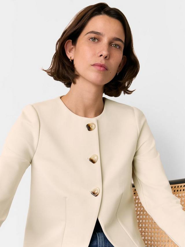 

Куртка Anne Ponte с пуговицами Whistles, Cream