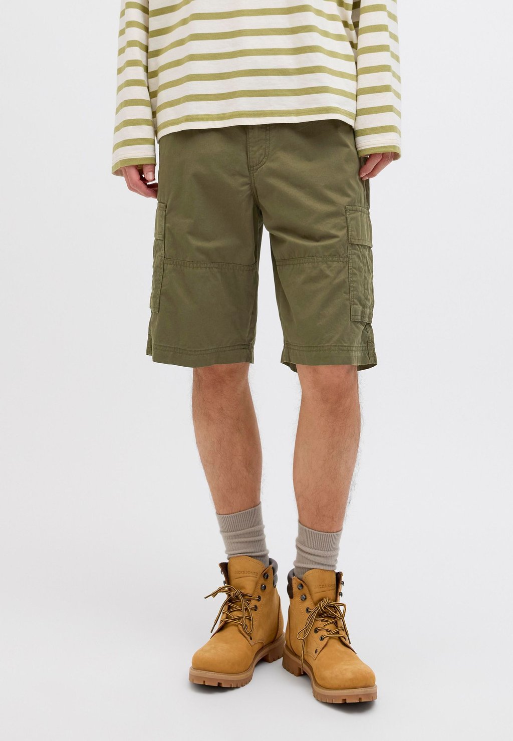 

Шорты JWHZEUS Jack & Jones, оливковый