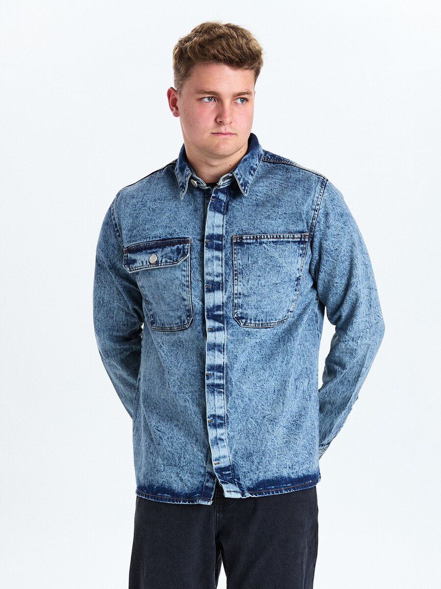 

Куртка межсезонная Dxnmxrk DXFernando, Blue Denim