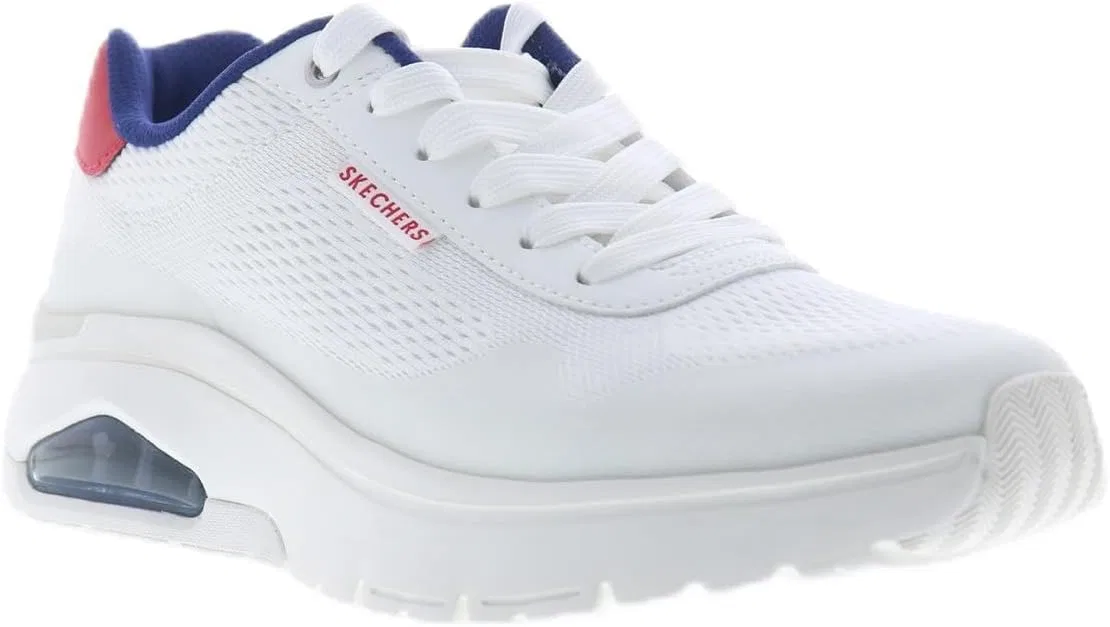 Мужские кроссовки Skechers UNO Flex-Spring On Air, White Navy Red