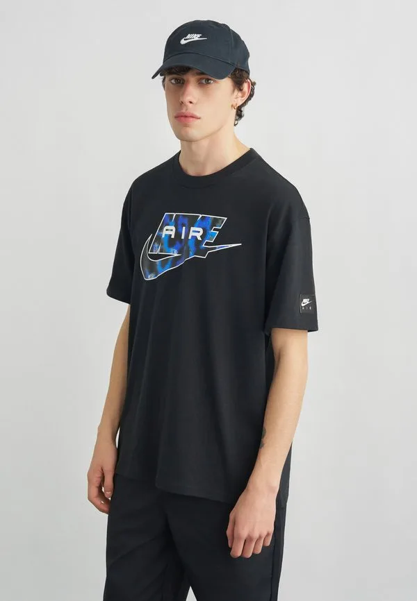Футболка с принтом "воздушная струя" Nike Sportswear, Black