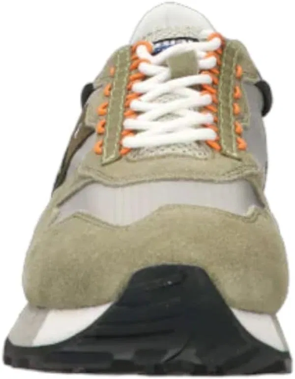 Blauer HT Кроссовки Blauer Scarpe Heron 02 из замши/нейлона цвета милитари/серого цвета US24BU10 S4HERON02/RIS — фото 3