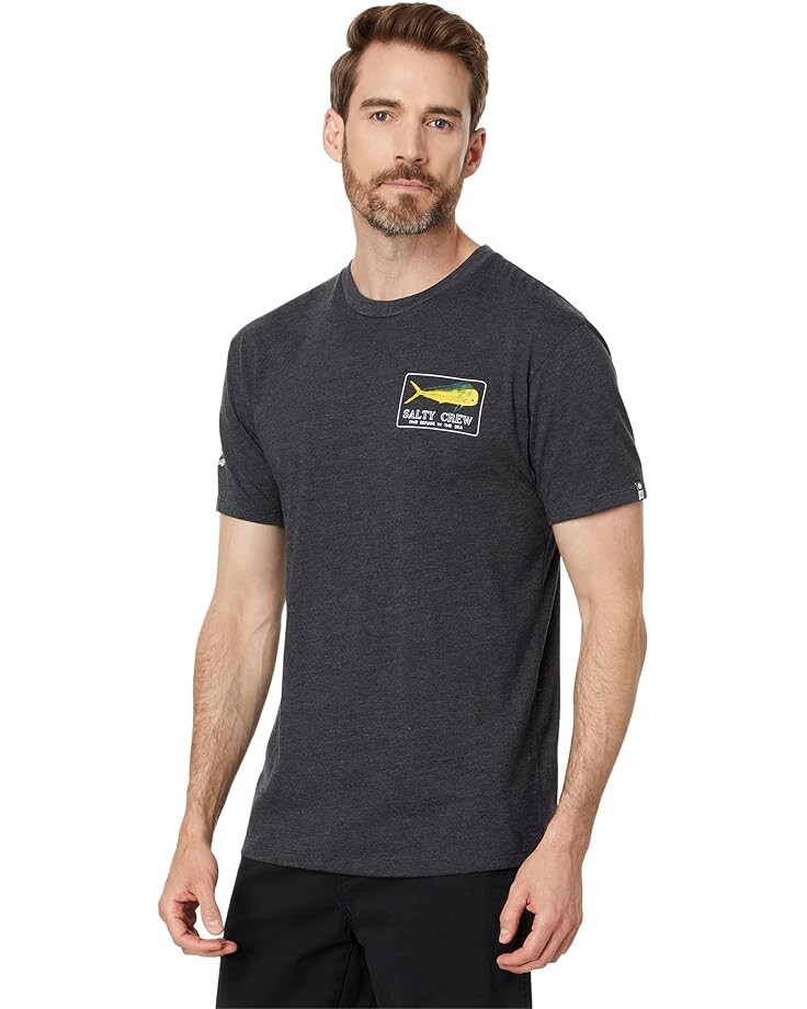 

Футболка Salty Crew Golden Mahi Premium Tee, цвет Charcoal Heather