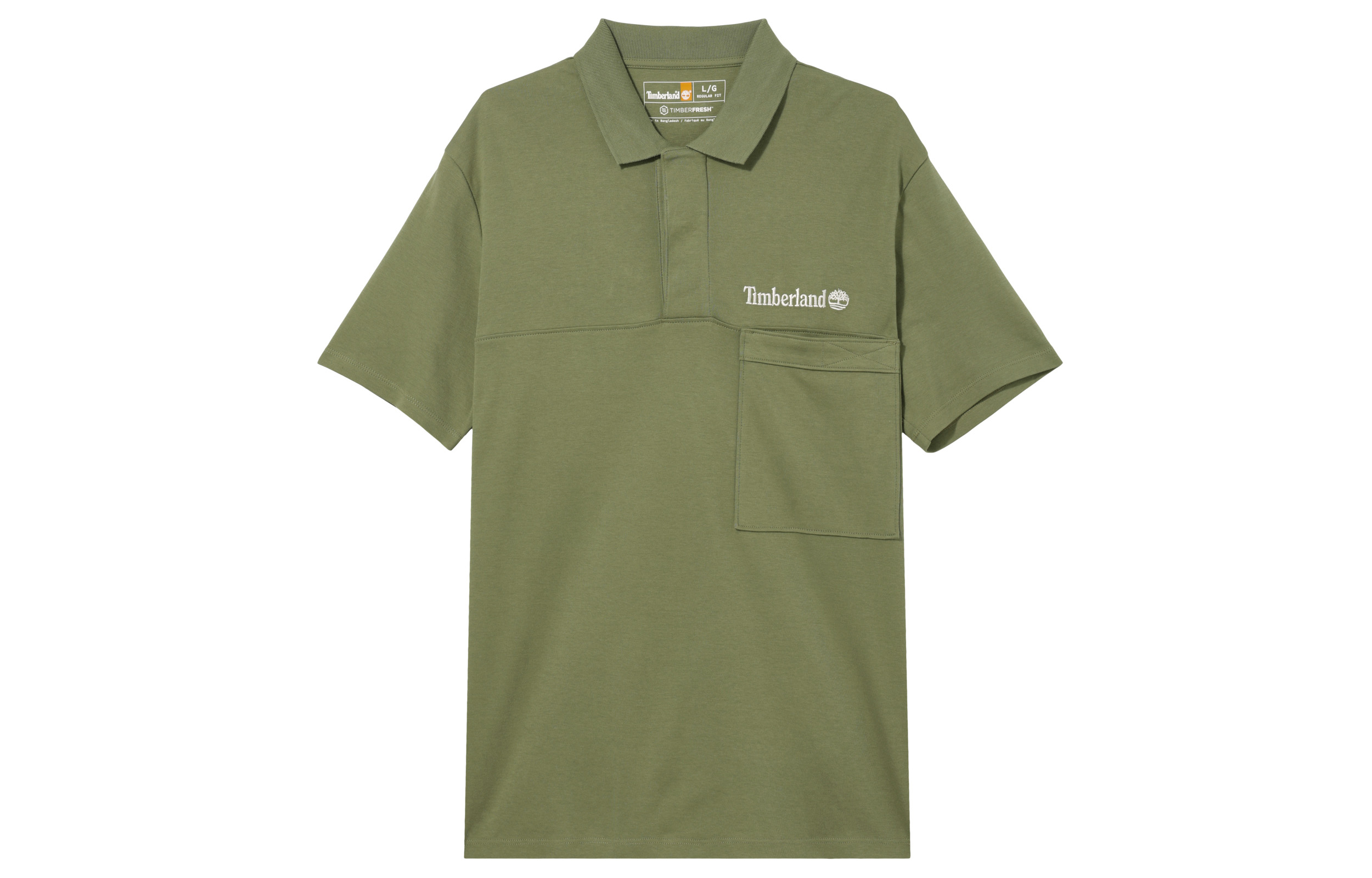

Футболка поло мужская Timberland Kassel Green