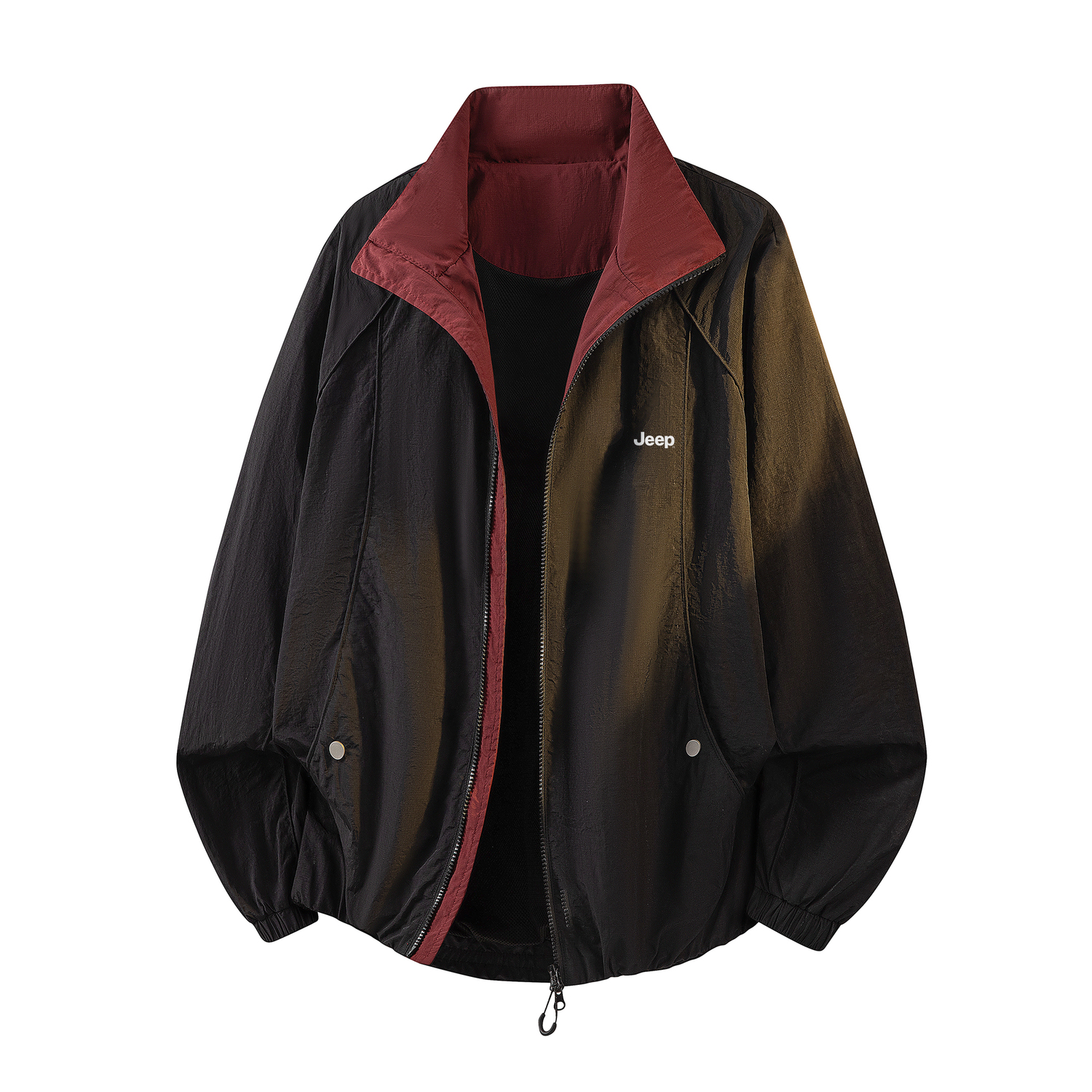 

Куртка Unisex Stand Collar Moderate Others Jeep, polar черный