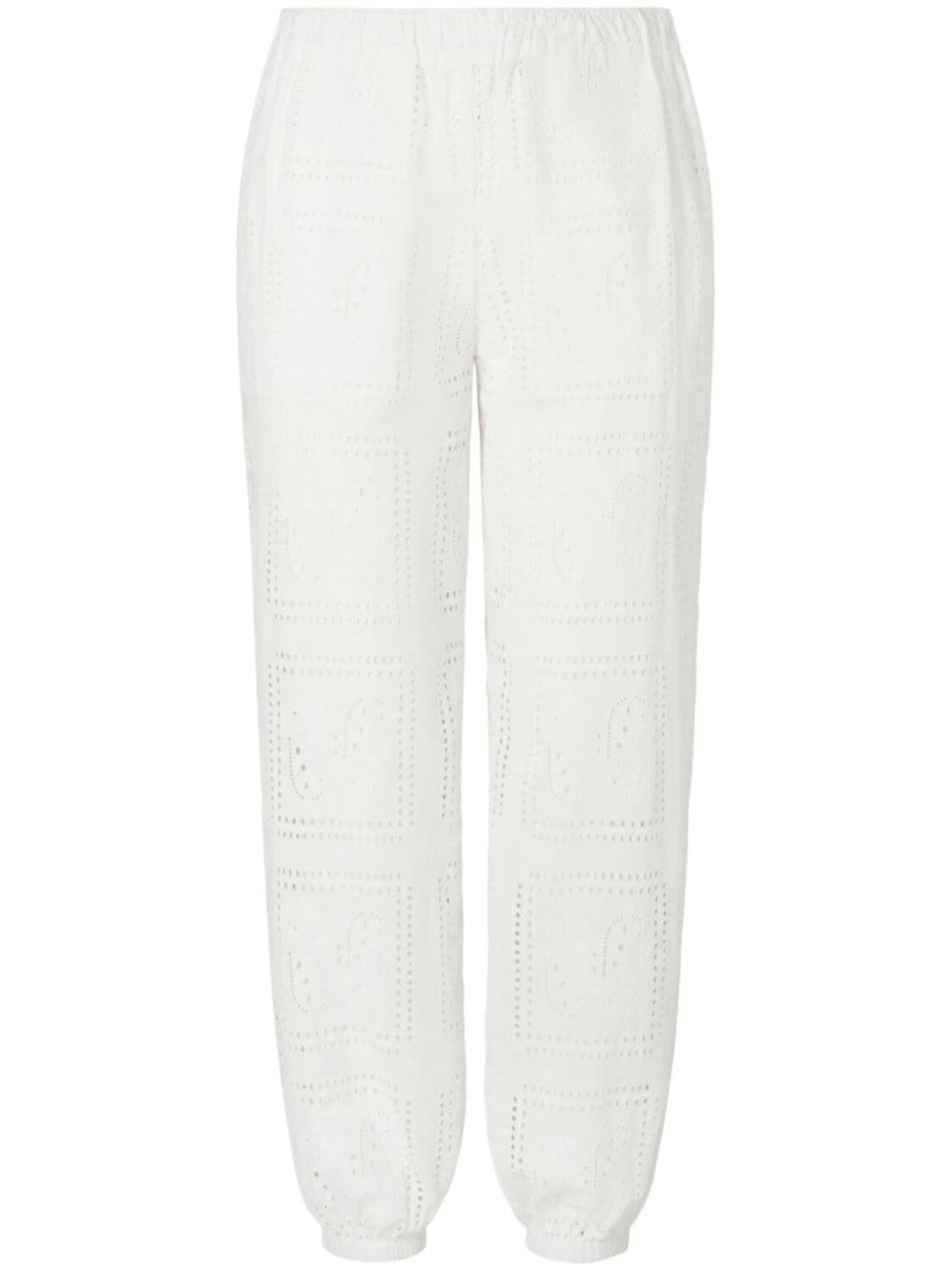 

Tory Burch брюки Eyelet, белый