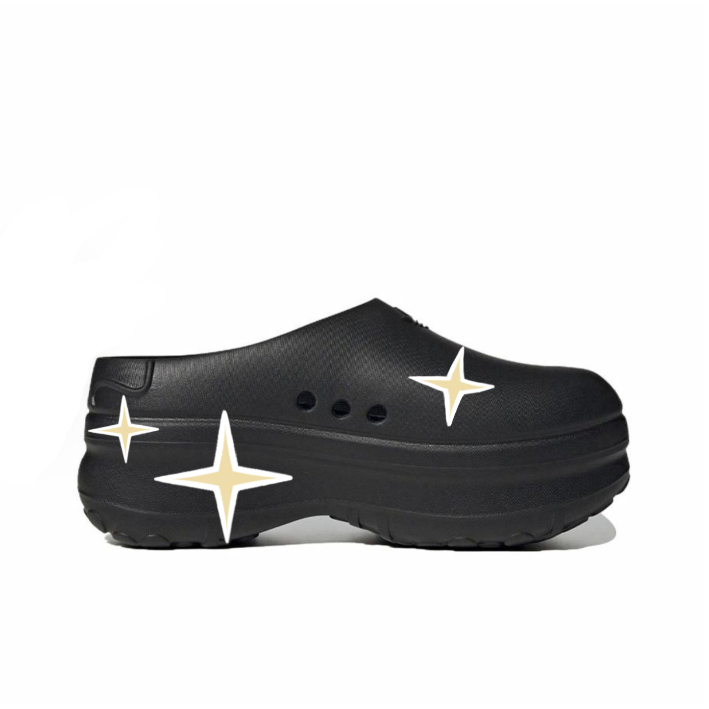 Adidas Originals Женские тапочки AdiFOM Stan Smith Mule с закрытым носком и устойчивостью к истиранию черного цвета, цвет Black — фото 3