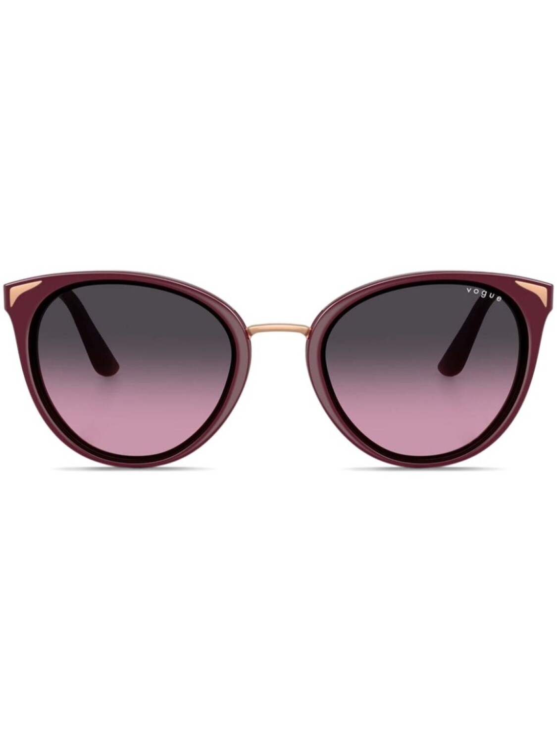 

Vogue Eyewear солнцезащитные очки в оправе 'кошачий глаз', красный