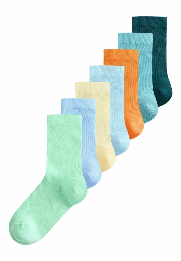 Носки 7 пар Next, pastel bright, пастельные яркие