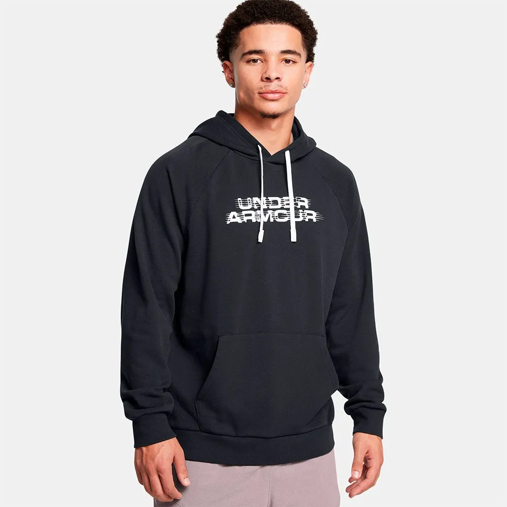 

Худи Under Armour Rival Fleece Textured ColdGear, черный