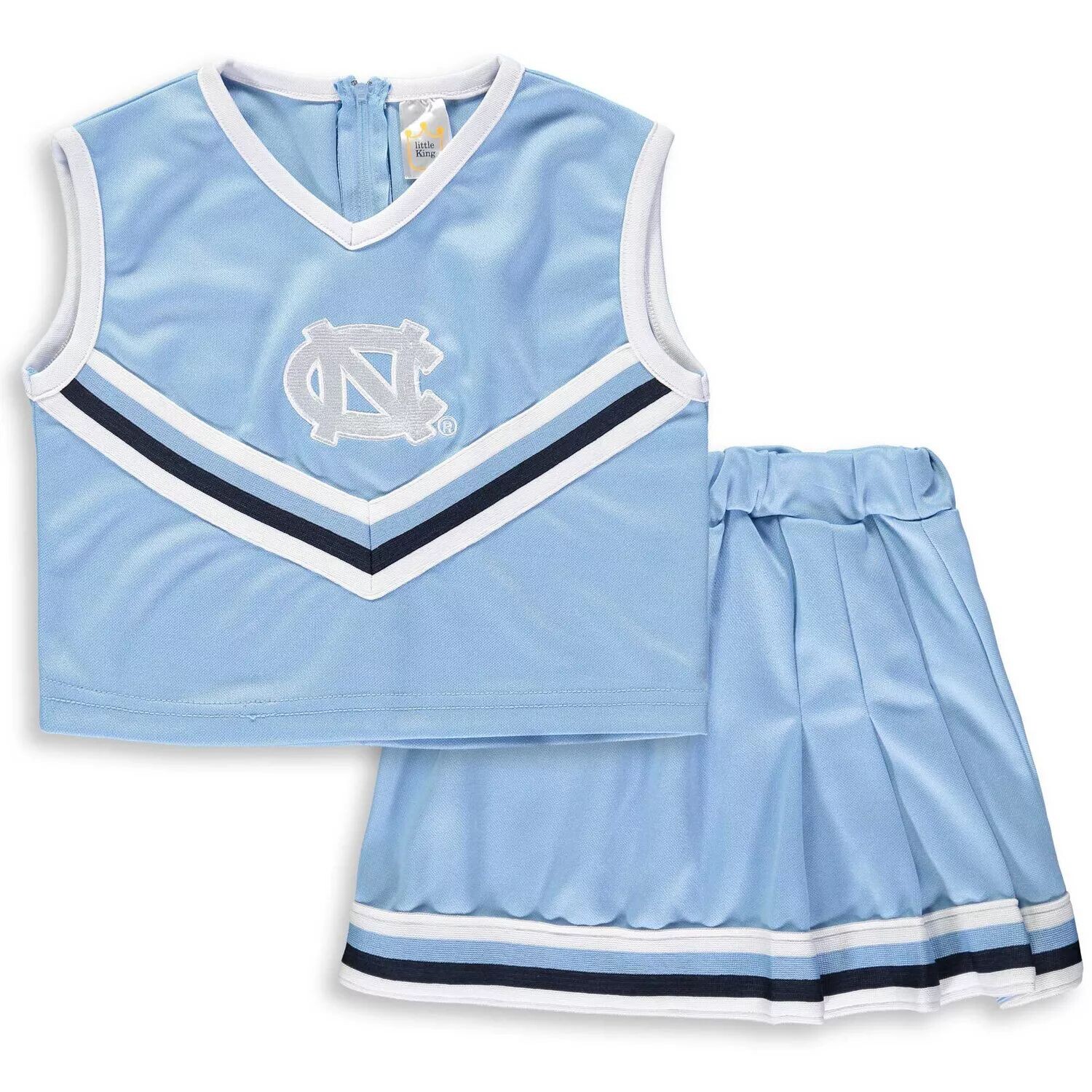 Комплект из двух предметов Cheer Heel для девочек, цвет Каролина, синий, на высоком каблуке North Carolina Unbranded