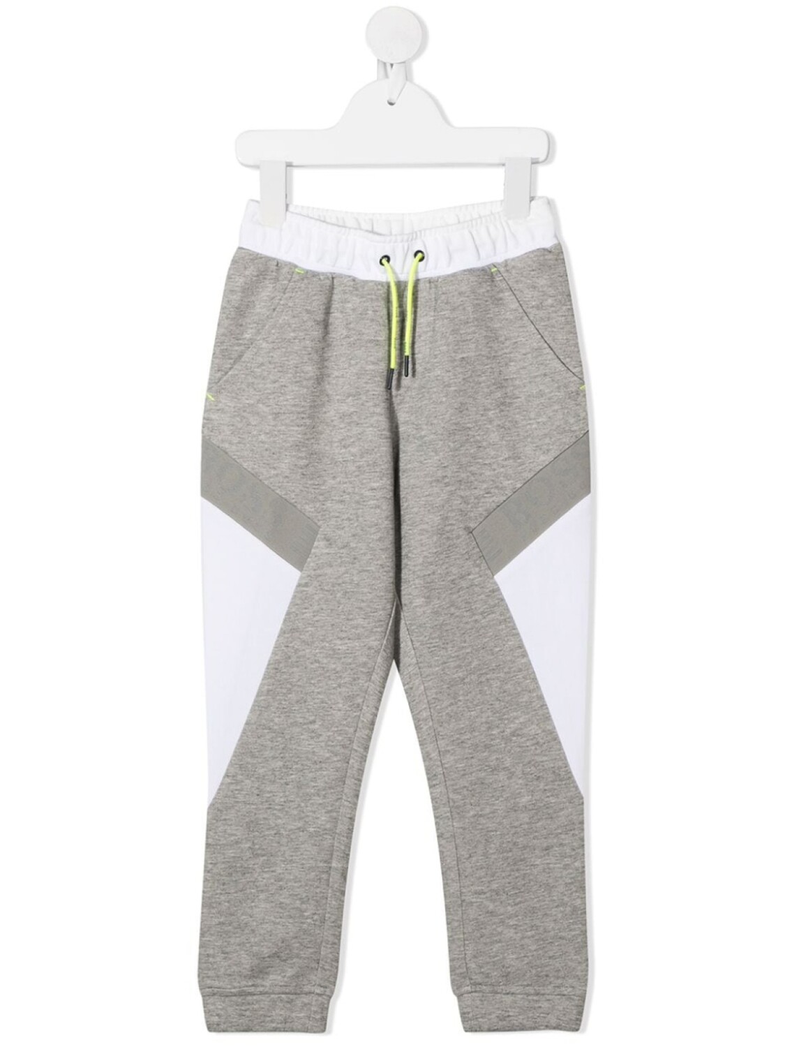 

Спортивные брюки в стиле колор-блок BOSS Kidswear, серый