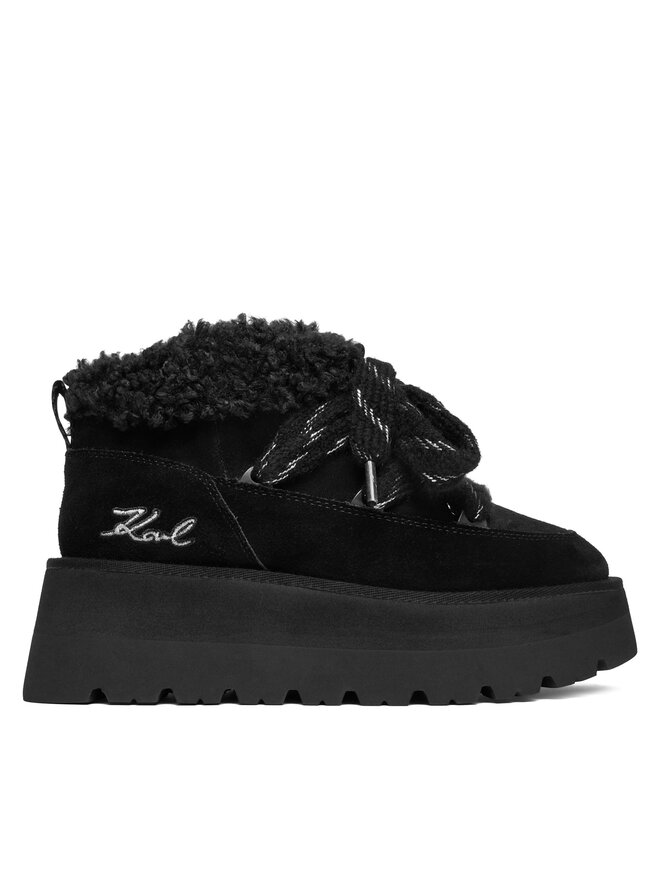 Зимние сапоги KL48632 Karl Lagerfeld, черный