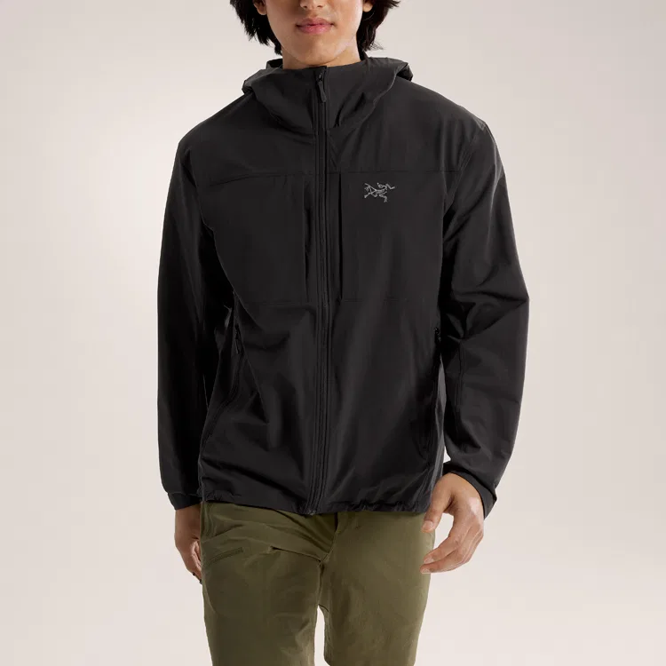 Куртка Arc'teryx GAMMA LIGHTWEIGHT Soft Shell мужская Arcteryx, Black — фото 4