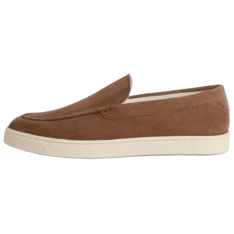 Круглоносые слипоны Loafers Brunello Cucinelli, коричневый — фото 3