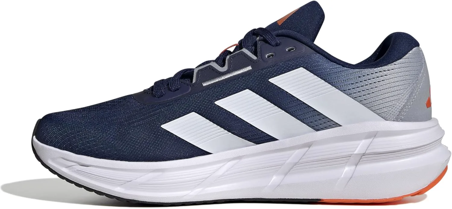 

Мужские кроссовки Adidas Questar 3 для бега, темно-синий/белый/оранжевый